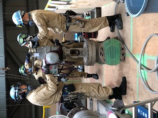 バルブ現地整備4