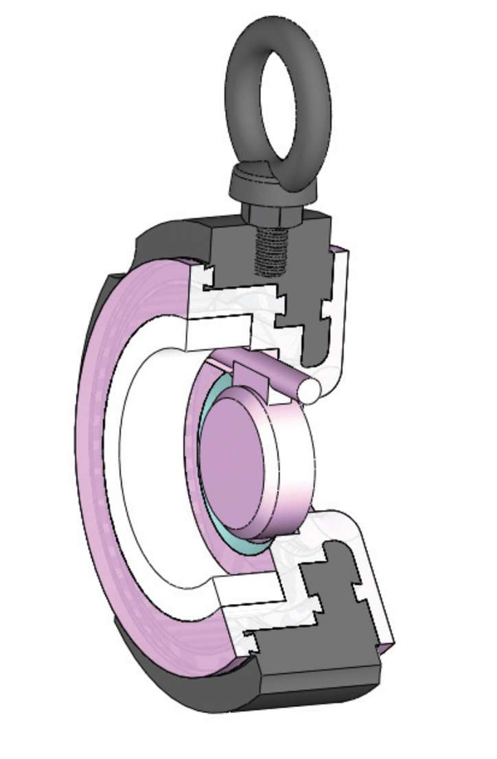 スイングチャッキバルブ構造図